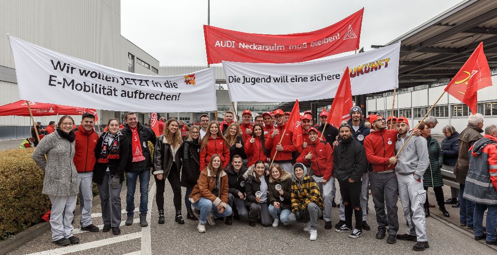 Fur Eine Gute Zukunft Audi Neckarsulm Ig Metall Baden Wurttemberg