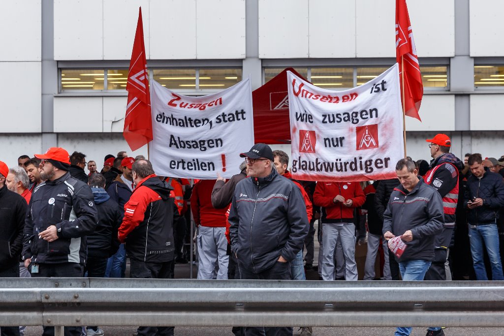 Fur Eine Gute Zukunft Audi Neckarsulm Ig Metall Baden Wurttemberg