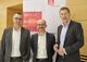 Willi-Bleicher-Preisverleihung 25.09.2019 - Roland Muschel (Mitte), Uli Becker, Ulf Schlüter