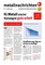 Metallnachrichten zur Kampagne "Gute Arbeit"