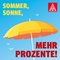 Sommer, Sonne, mehr Prozente