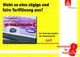 Plakat "Sieht so eine zügige und faire Tariflösung aus?"