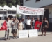 Protest bei Benninger in Zell im Wiesental