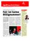 Tarifnachrichten Textil- und Bekleidungsindustrie Nr. 2