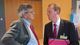 Jörg Hofmann und Niko Landgraf, DGB-Vorsitzender Ba-Wü
