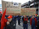 Warnstreik bei Daimler in Sindelfingen am 07.05.2012