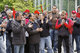 Verhandlungsbegleitender Warnstreik zur 5. Tarifverhandlung am 15.05.12 in Sindelfingen