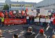 Aktionstag gegen den Missbrauch von Werkvertraegen - Joerg Hofmann bei Daimler in UT/Mettingen