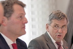 SWM-Chef Dr. Dulger und IGM-Bezirksleiter Hofmann SWM-Chef Dr. Dulger und IGM-Bezirksleiter Hofmann