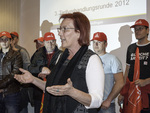 IG Metall-Verhandlungsführerin Sabine Zach IG Metall-Verhandlungsführerin Sabine Zach