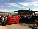 Warnstreik Bosch Crailsheim 030512 Warnstreik Bosch Crailsheim 030512