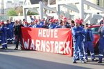 Warnstreik bei Schuler in Göppingen 08.05.12