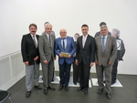 v.l.n.r. J. Hoos, Agentur Q, P-M. Dick, SWM, E. Pusch, Agentur Q, N. Schmid, Min., J. Hofmann, IGM