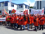 IG Metall - Warnstreik bei SAM IG Metall - Warnstreik bei SAM