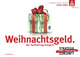 IG Metall - Weihnachtsgeld Geldpaket