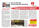Tarif-Newsletter Nr. 3/2012