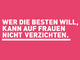 IG Metall: Wer die Besten will, kann auf Frauen nicht verzichten.