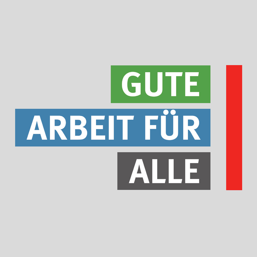 Kampagnen-Logo: Gute Arbeit für Alle