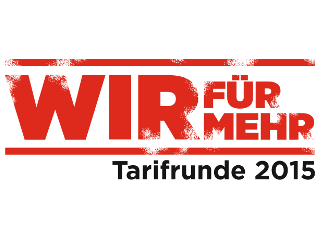 Tarif 2015: Wir für mehr